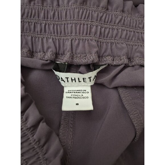 ATHLETA Savannah Jogger Dusk Violet Lounge Athleisure Pants Women's Sz 8 - Picture 6 of 8